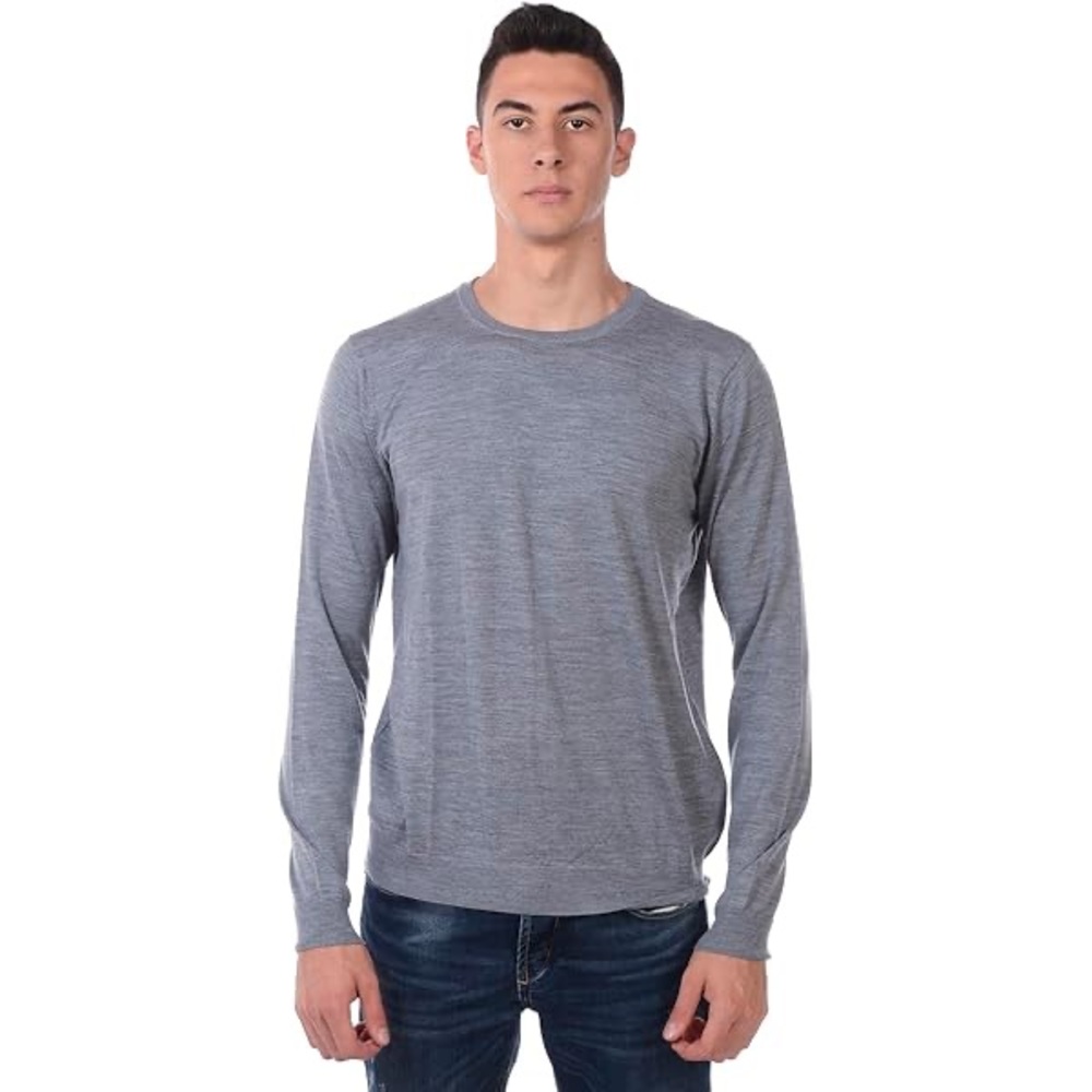Daniele Alessandrini Charcoal Long Sleeve Tee